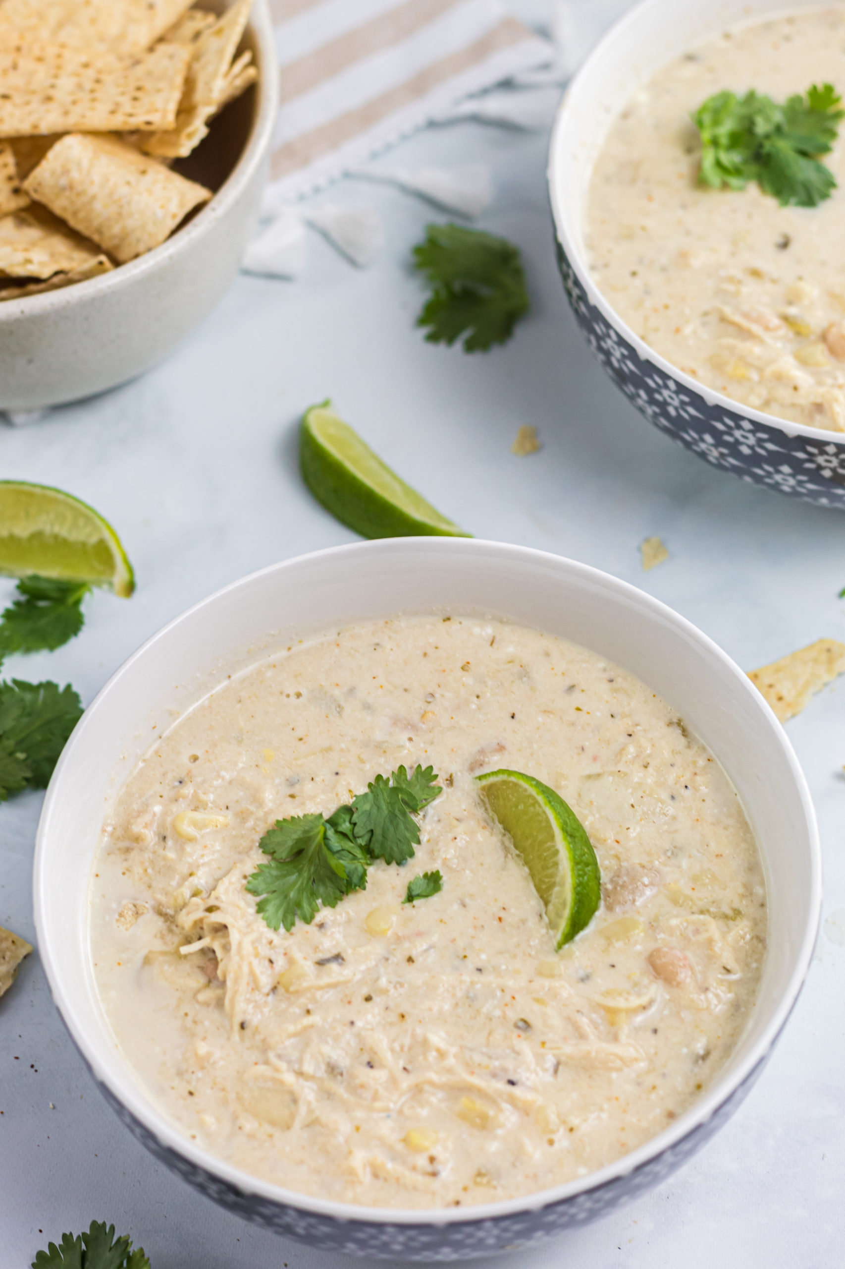 Easy White Chicken Chili - The Girl Who Ate Everything