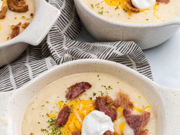 Crock Pot} Potato Soup - Leah With Love
