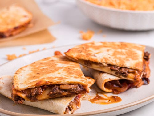 Havarti, Caramelized Onion, And Steak Quesadilla - Made It. Ate It ...