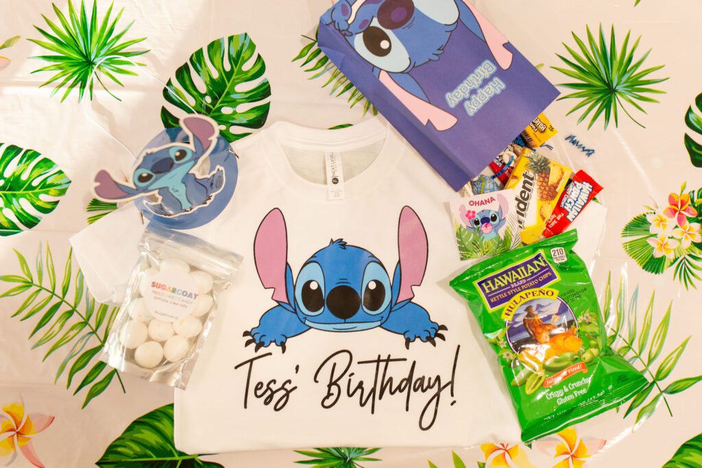 Stitch Favor Box / Stitch Party Decorations / Stitch Birthday Decorations /  Stitch Birthday Party / Lilo & Stitch Birthday Decoration 