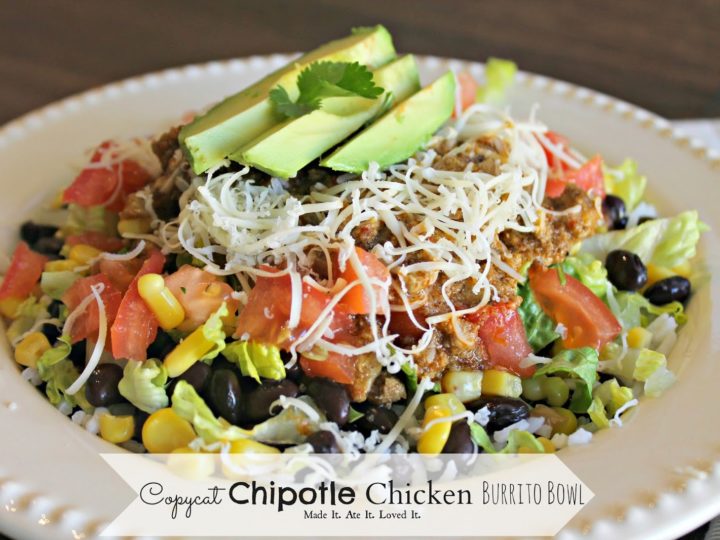 Copycat Chipotle Chicken Burrito Bowl Made It Ate It Loved It