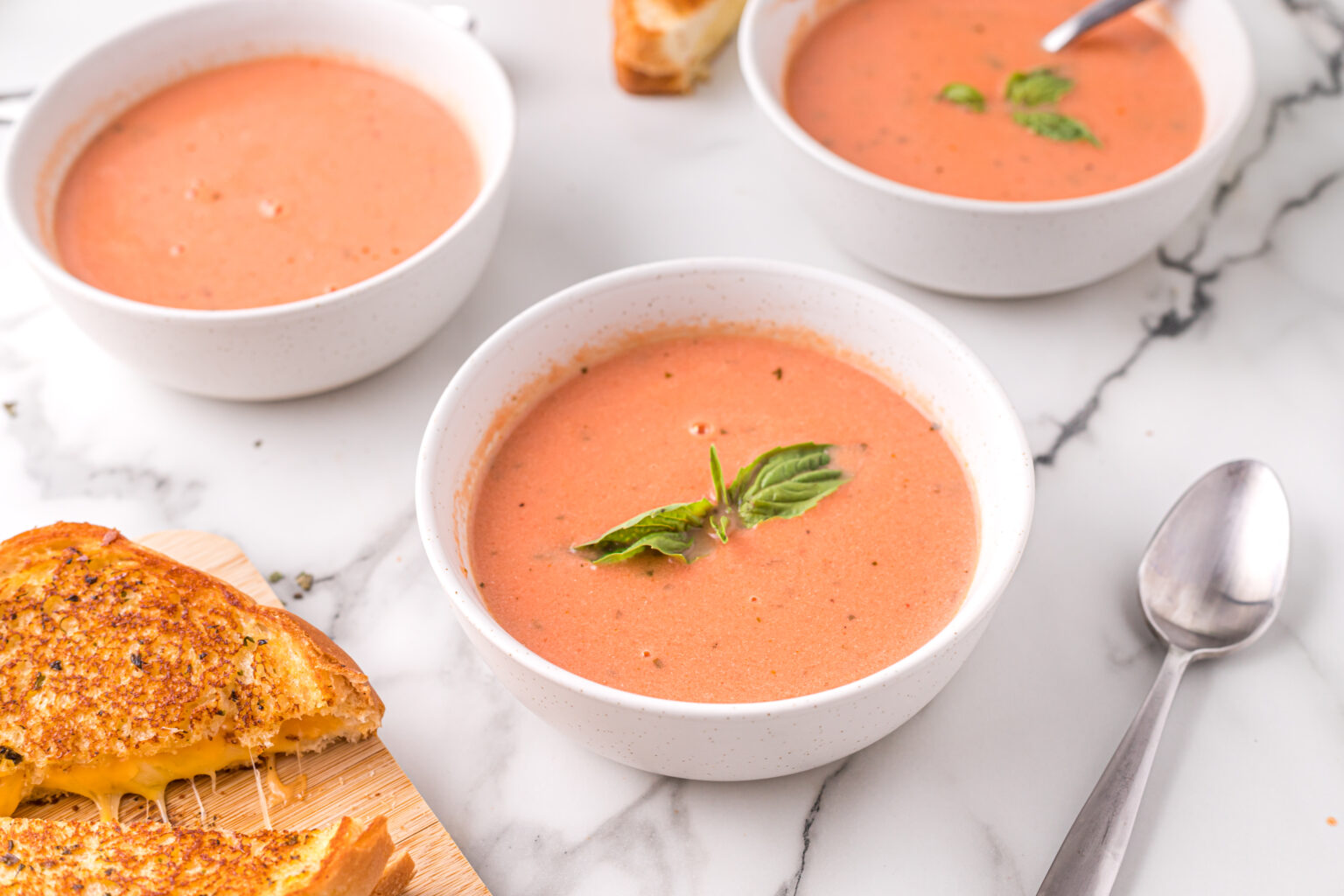 Easy Recipe for Tomato Basil Soup - from Scratch!