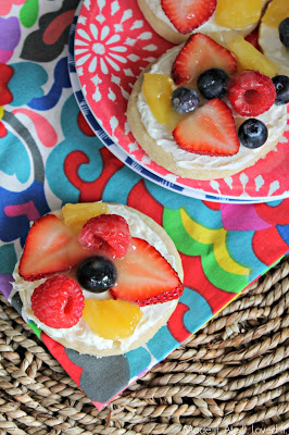 Tropical Berry Fruit Pizza