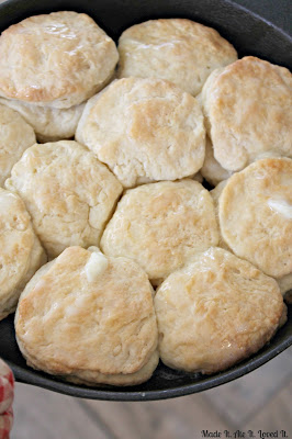 Cast Iron Biscuits and Gravy