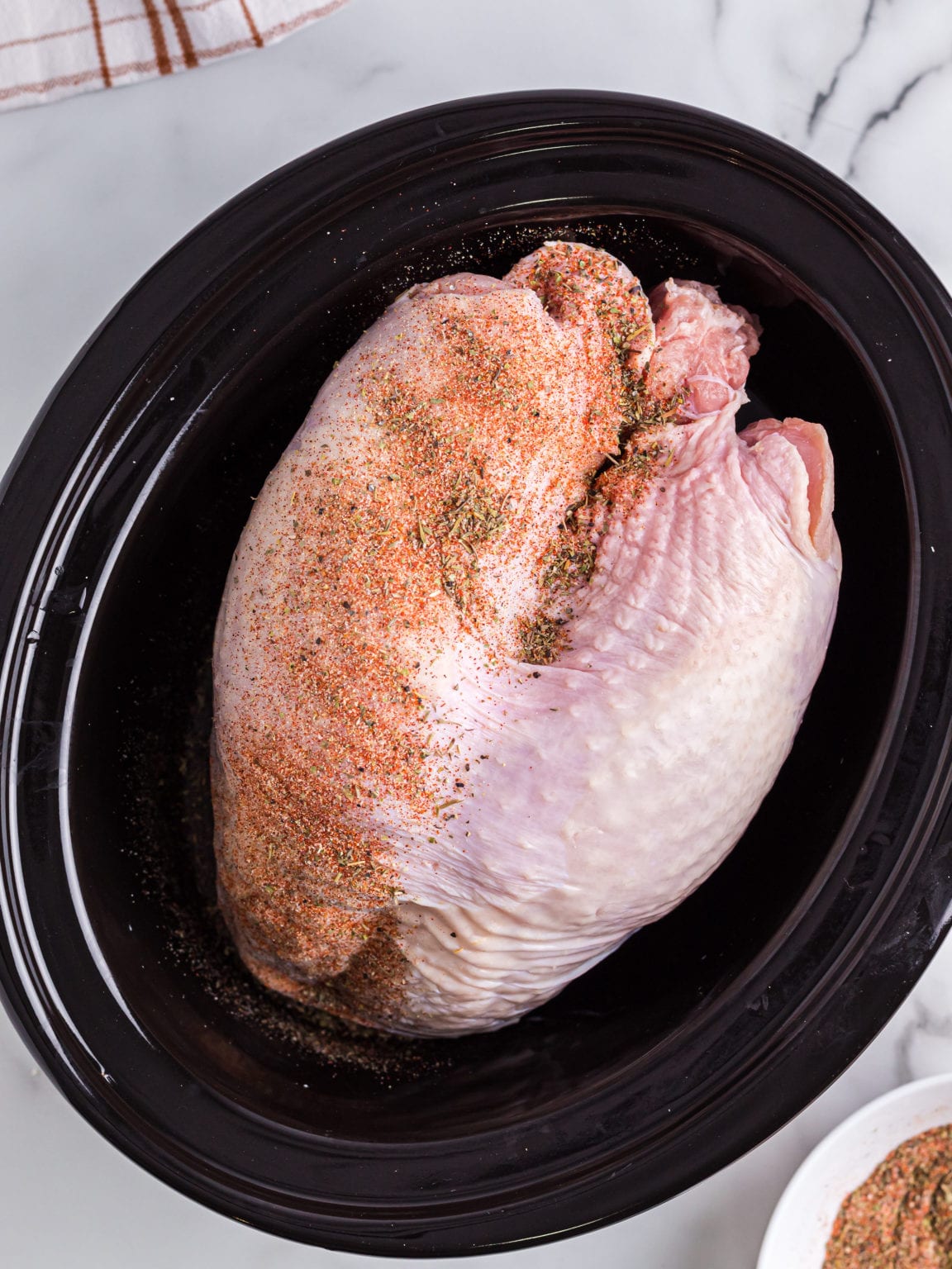 Easiest Bone In Crockpot Turkey Breast Recipe! | Ate It. Made It. Loved It.