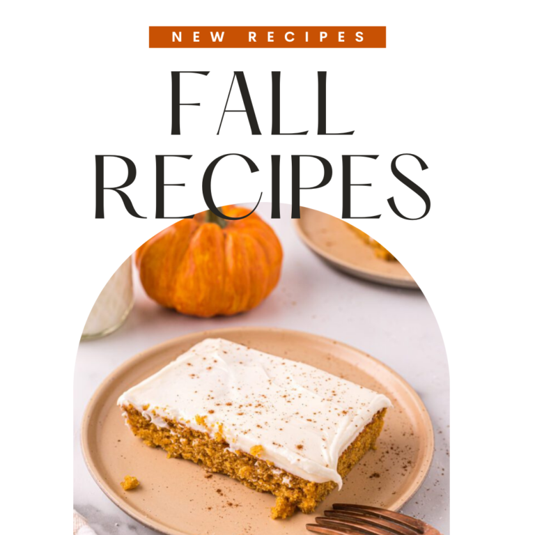 Favorite Fall Baking Recipes
