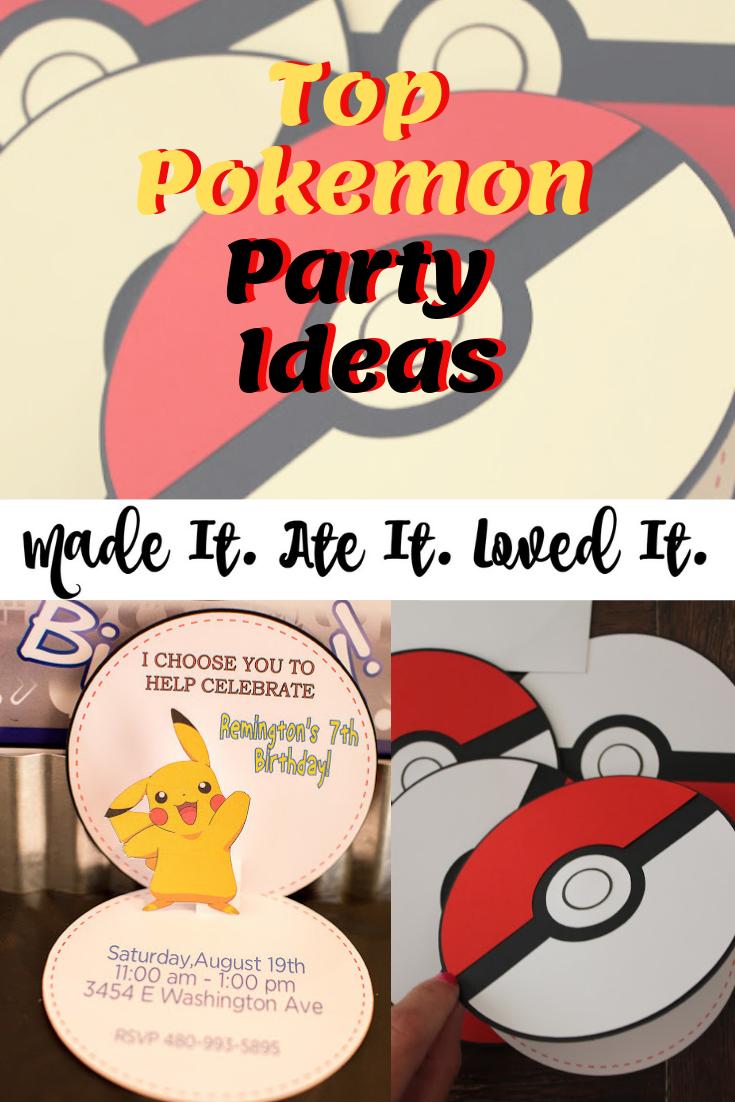 Pokemon Party Ideas