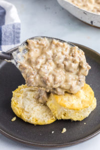 Homemade Biscuits and Gravy | Made It. Ate It. Loved It.
