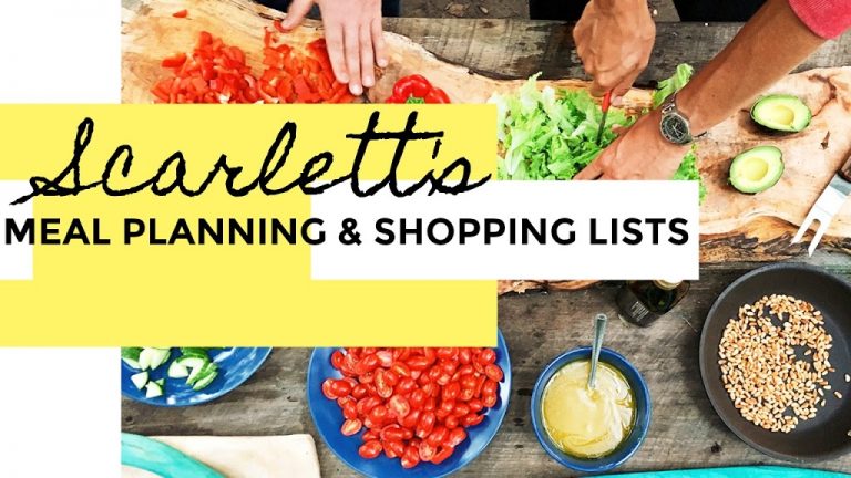 Monthly Meal Subscription | Weekly Meal Planner with Grocery List