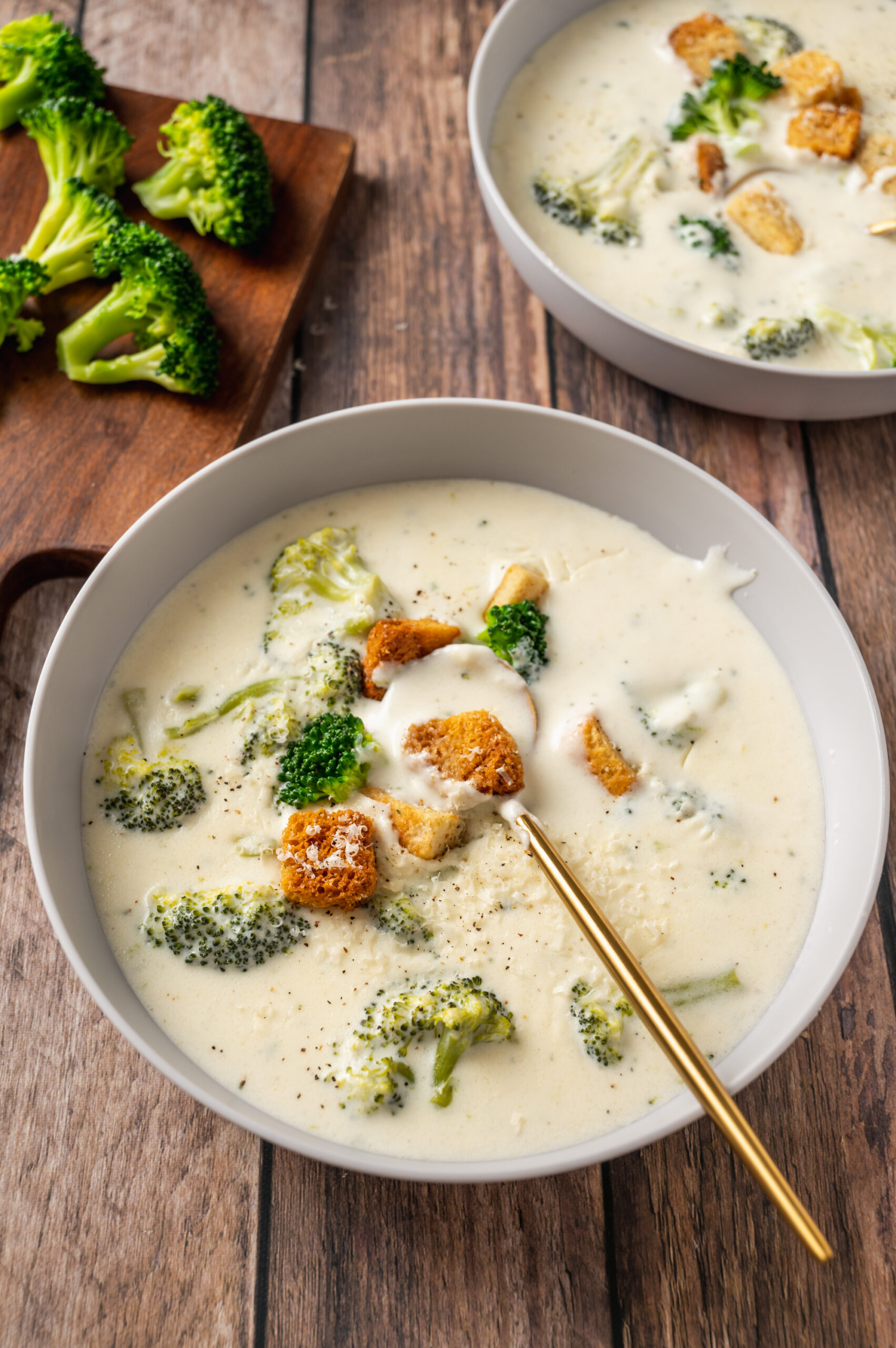 Cream of Broccoli Soup - Cooking With Coit