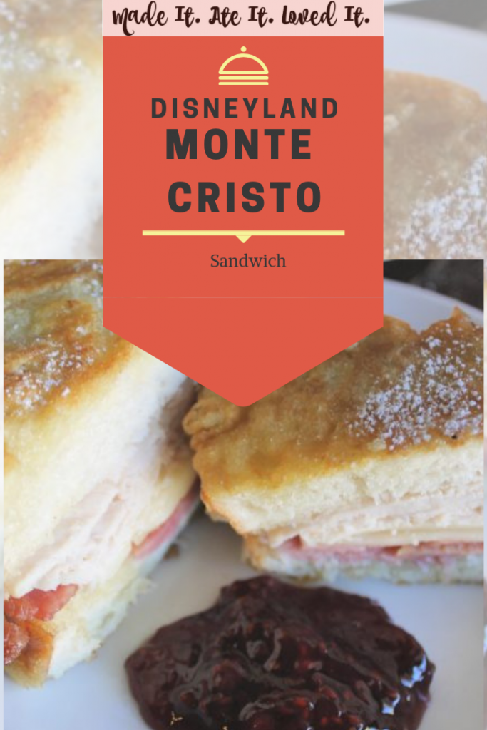 This Disneyland copycat monte cristo sandwich recipe is the bomb. You'll think it's the real thing! #copycatrecipe #disneyland #montecristosandwich #deliciousfood