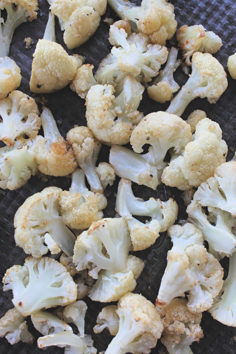 Sweet and Spicy Roasted Cauliflower