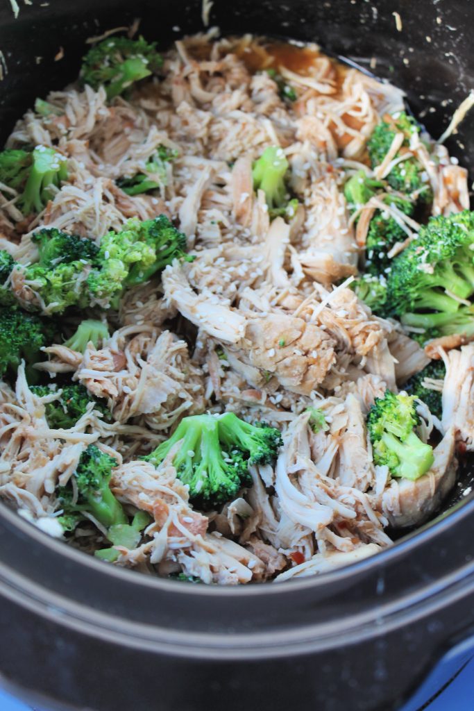 slow cooker chicken and broccoli