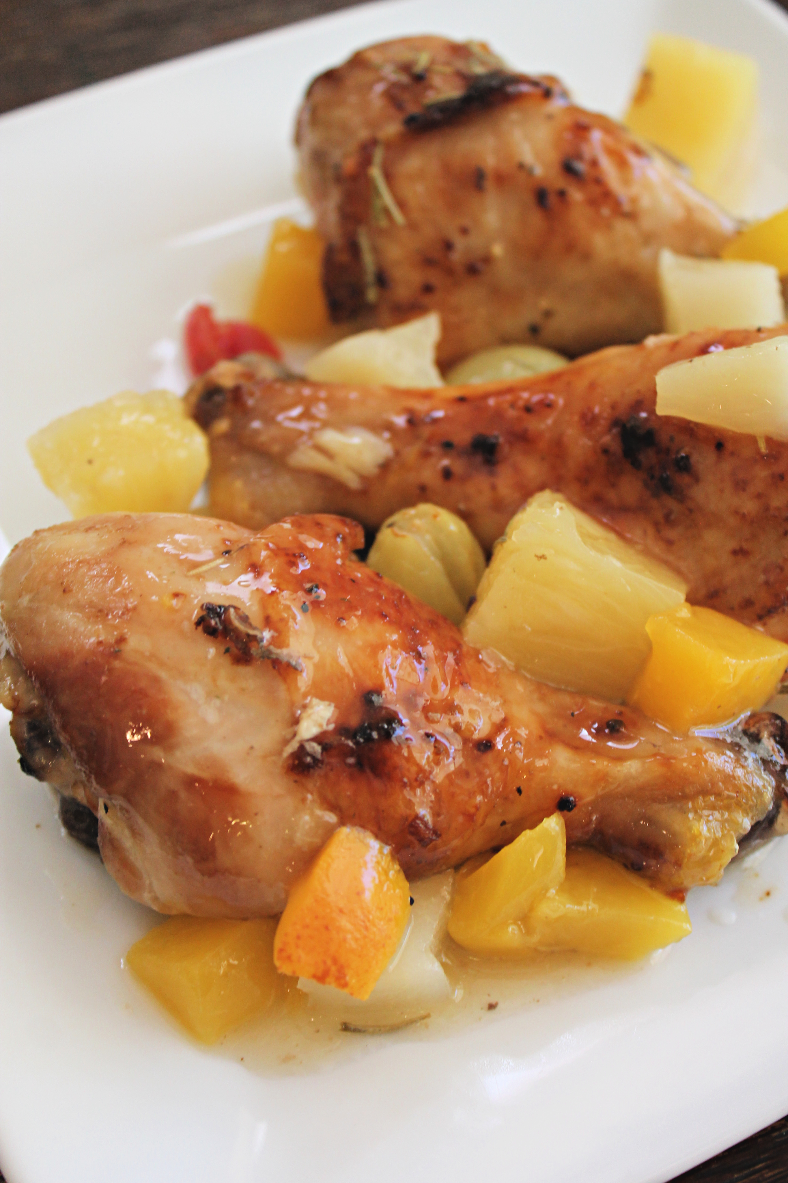 Grilled or Baked Polynesian Drumsticks!