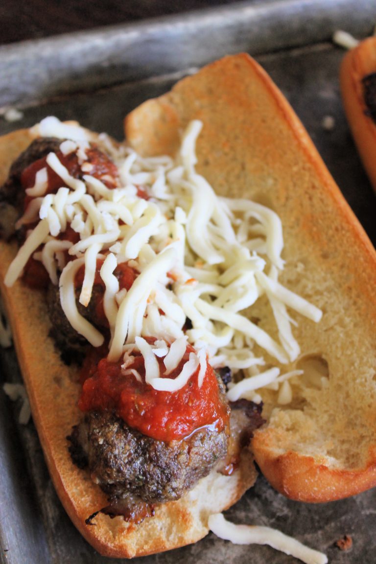 The BEST Meatball Subs!