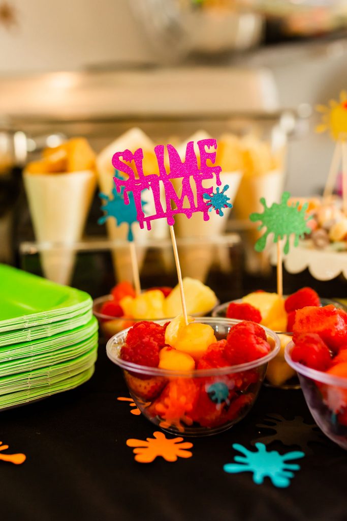 slime party food ideas