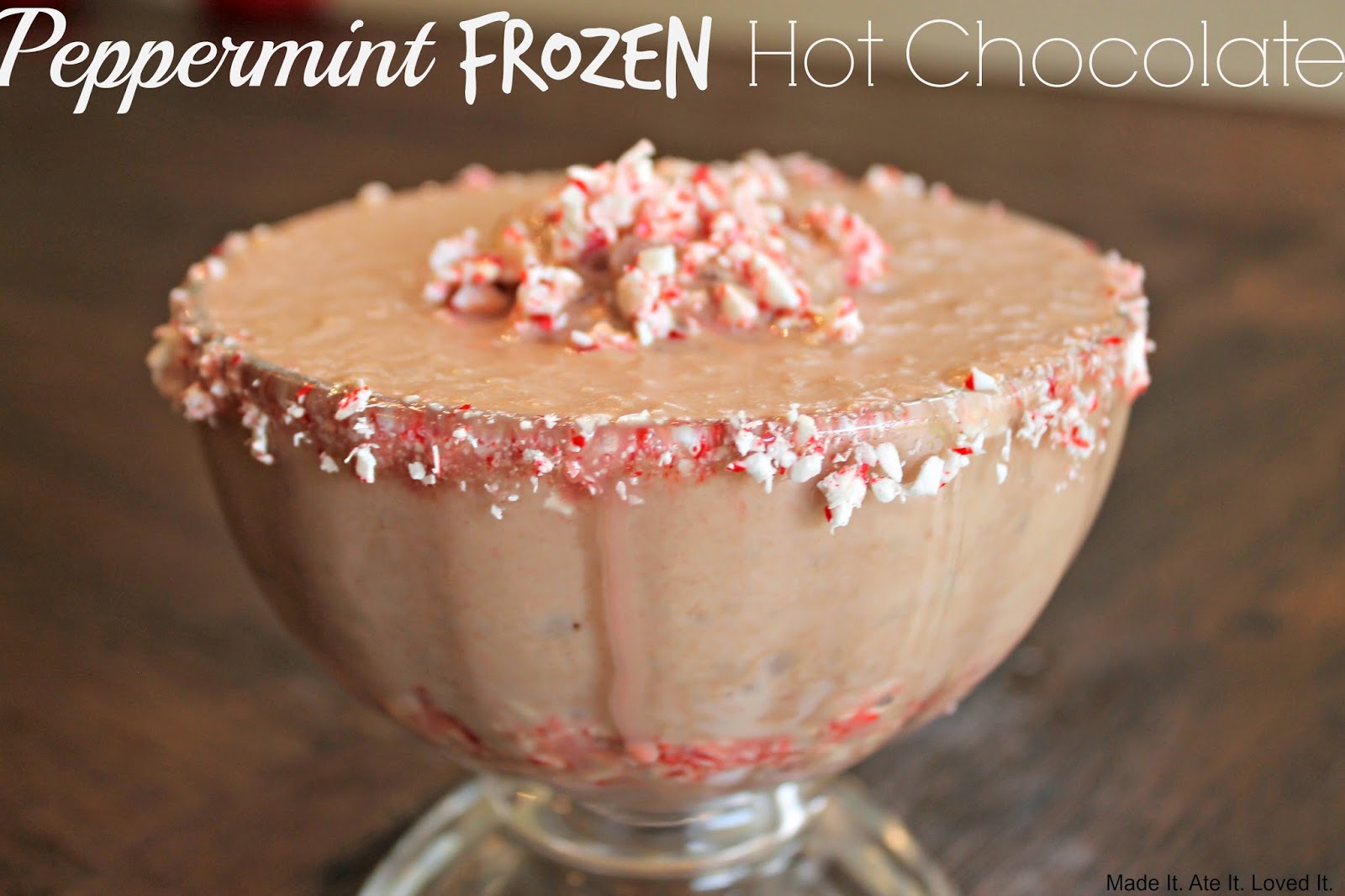 Frozen Peppermint Hot Cocoa Toppers