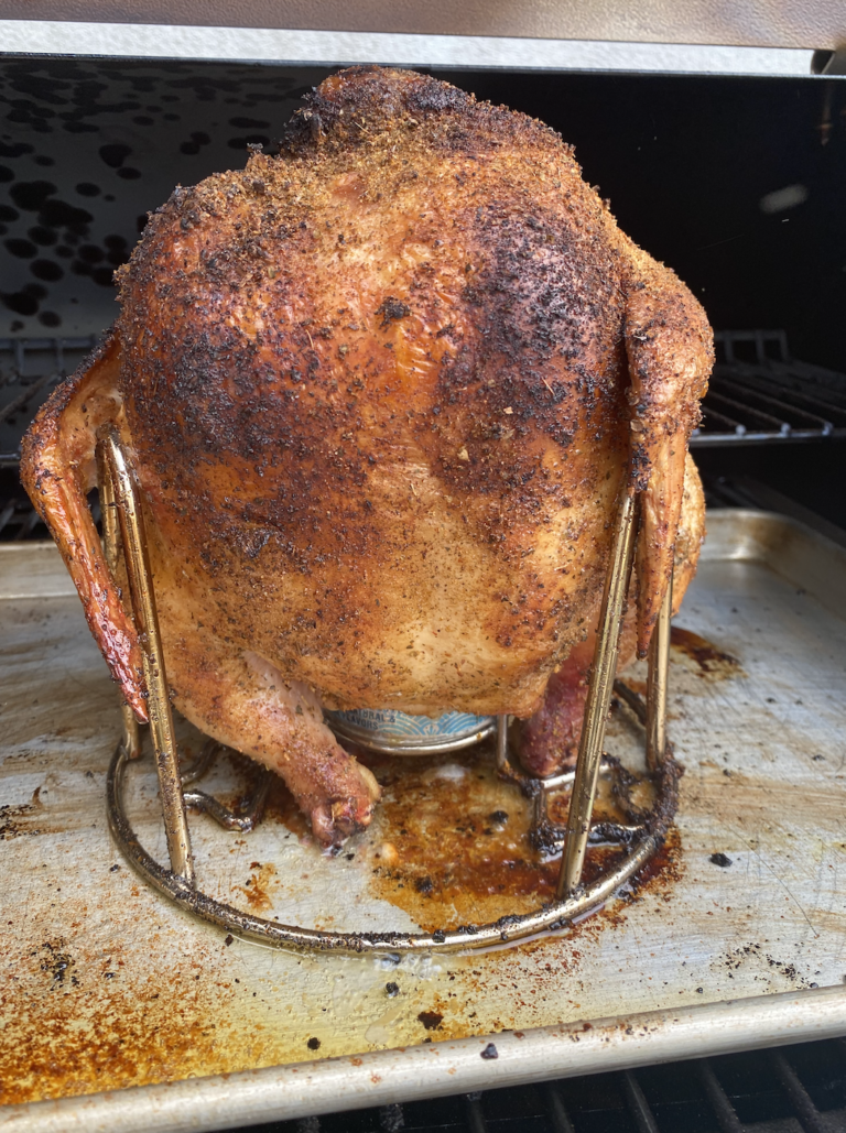 Beer Can Chicken On a Smoker