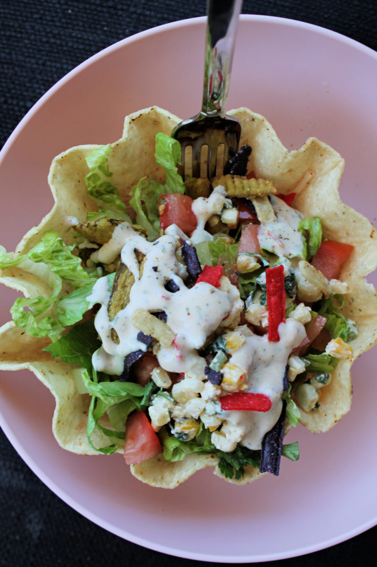 Taco Salad with Chicken