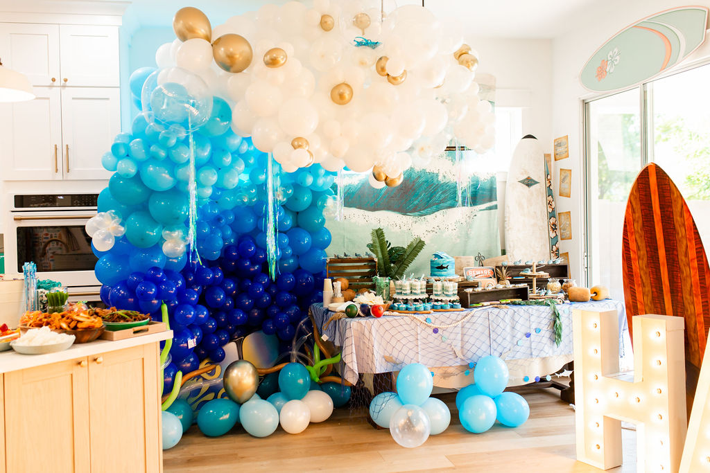 beach party decorations make your own