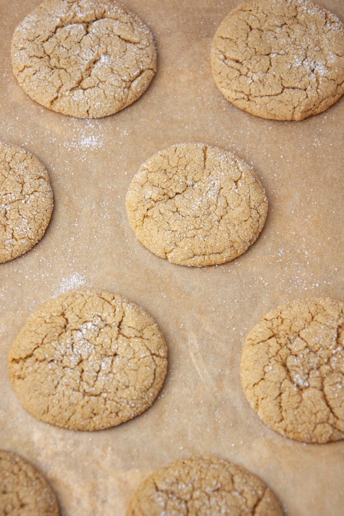 Soft Gingersnap Cookies Recipe
