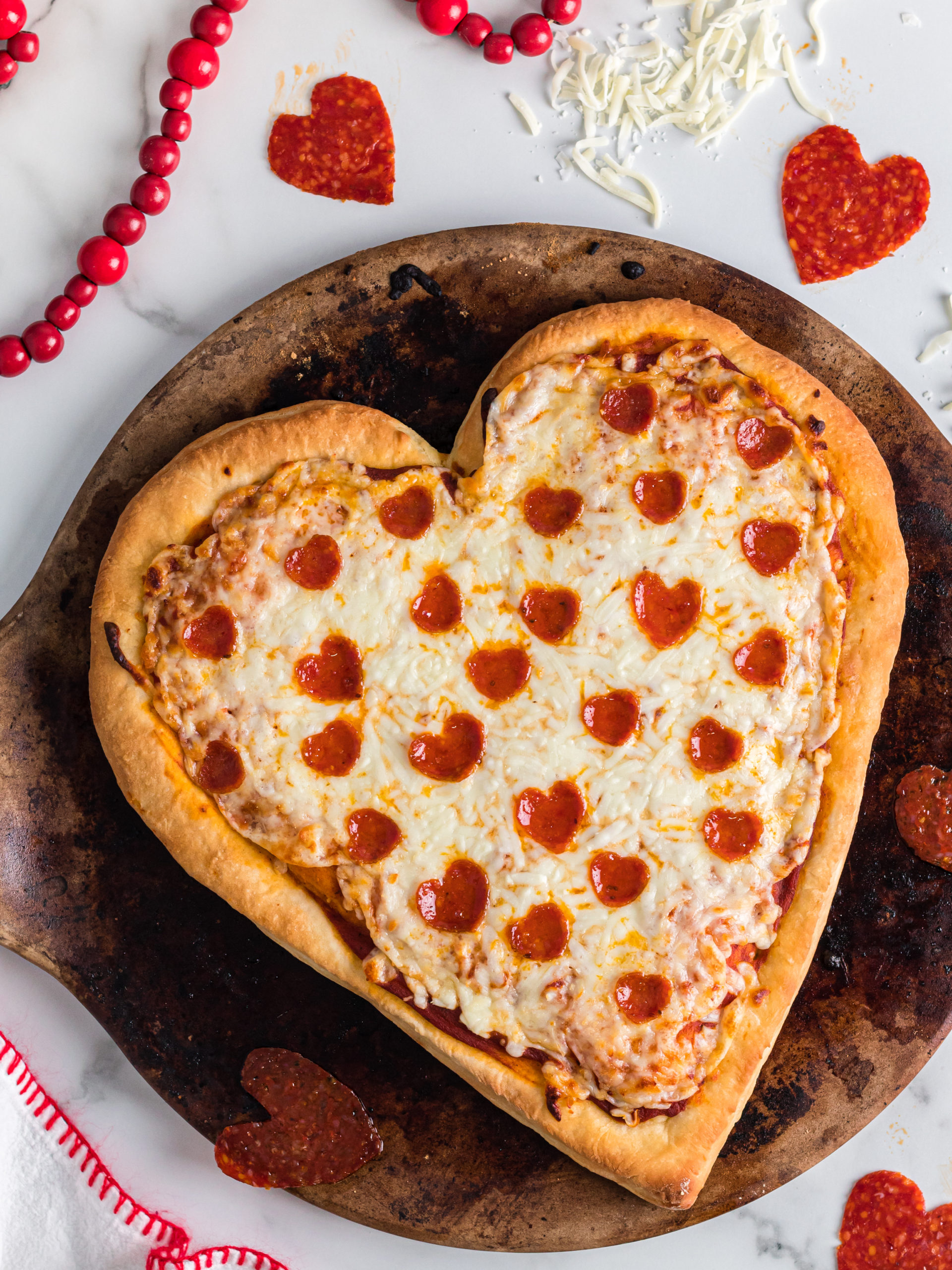 Heart Shaped Pizza Recipe Recipe | Made It. Ate It. Loved It.
