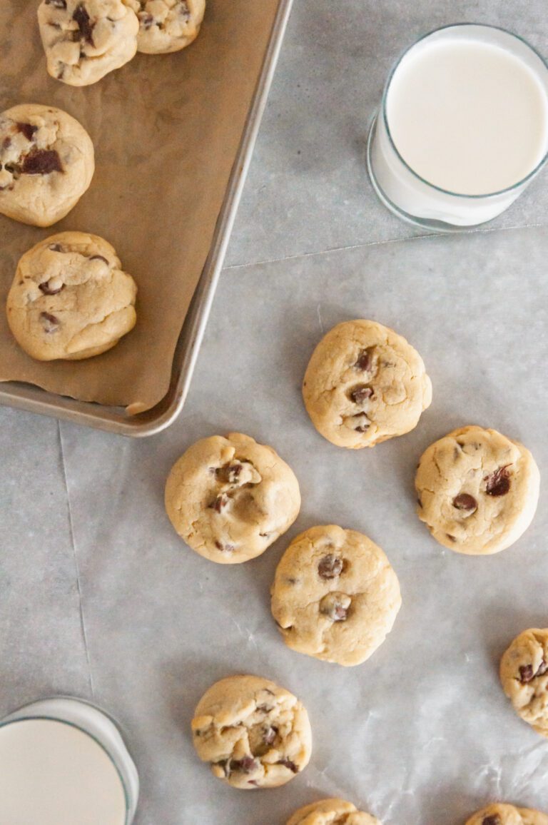 Thick and Gooey Chocolate Chip Cookies