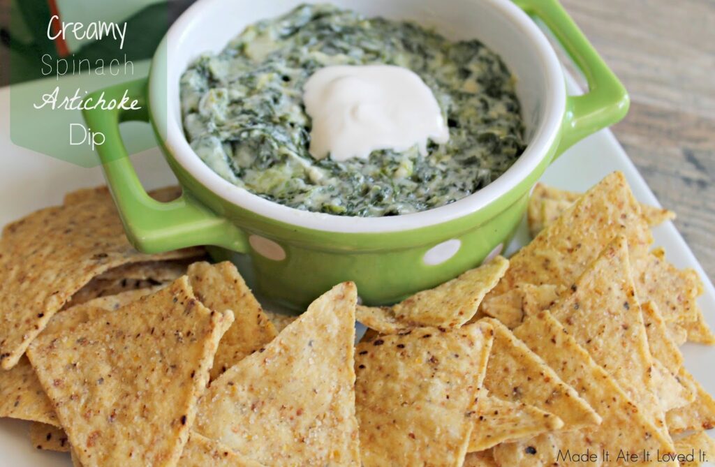 Spinach And Artichoke Dip Appetizer