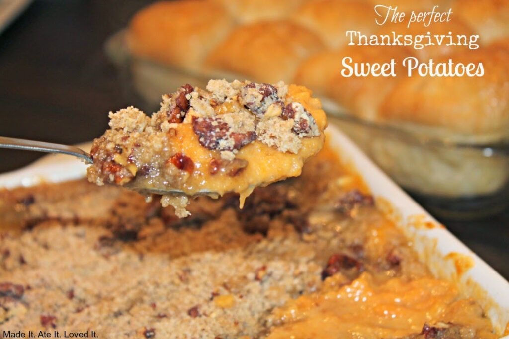 2022 Thanksgiving Menu: Sweet Potato Casserole